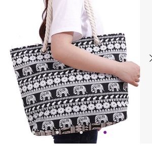 Belle Du Jour Elephant Tote Bag